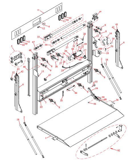 tommy gate liftgate parts diagram.